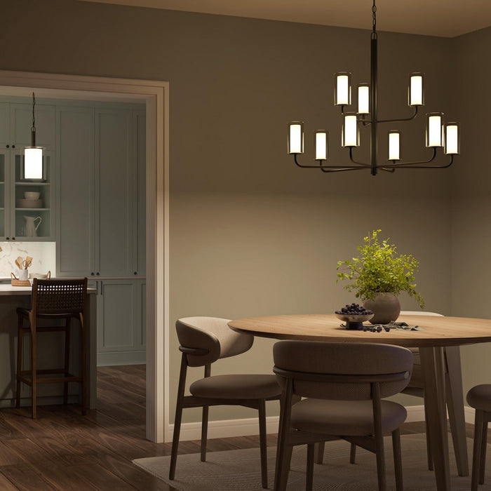 Progress Lighting - P500515-31M - One Light Pendant - Mack - Matte Black