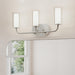 Progress Lighting - P300576-009 - Three Light Bath Vanity - Mack - Brushed Nickel