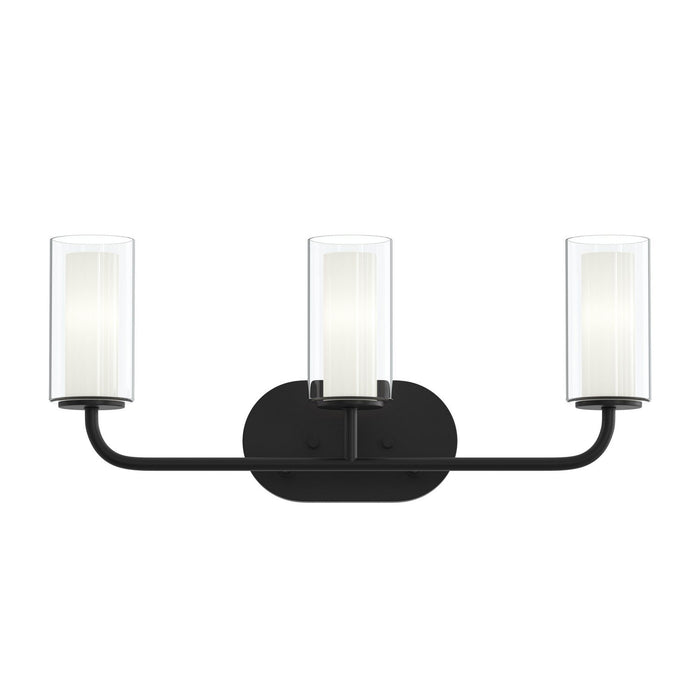 Progress Lighting - P300576-31M - Three Light Bath Vanity - Mack - Matte Black
