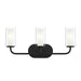 Progress Lighting - P300576-31M - Three Light Bath Vanity - Mack - Matte Black
