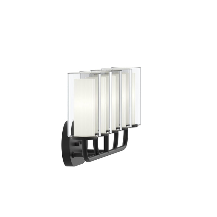 Progress Lighting - P300576-31M - Three Light Bath Vanity - Mack - Matte Black