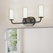 Progress Lighting - P300576-31M - Three Light Bath Vanity - Mack - Matte Black