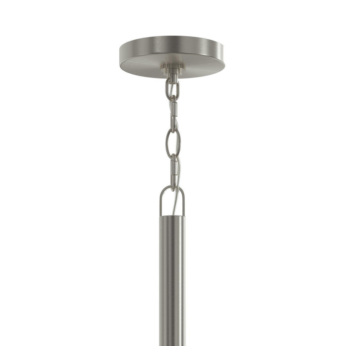 Progress Lighting - P400475-009 - Five Light Chandelier - Mack - Brushed Nickel