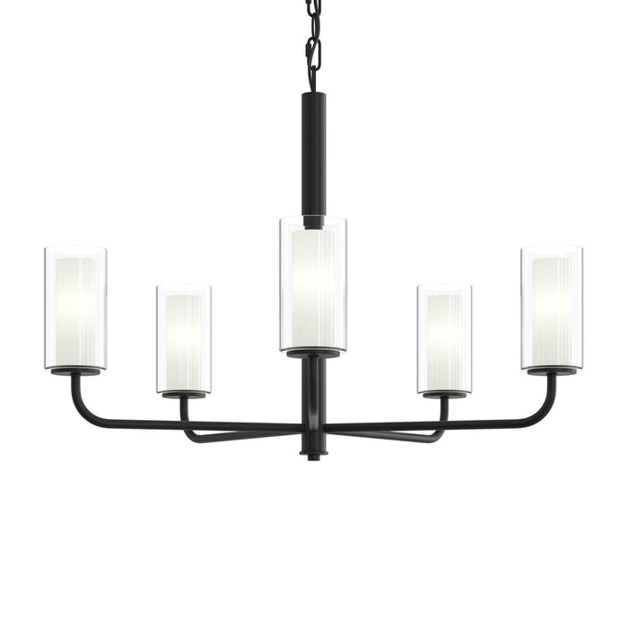 Progress Lighting - P400475-31M - Five Light Chandelier - Mack - Matte Black