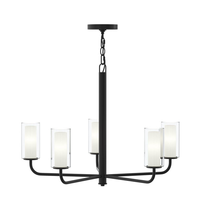 Progress Lighting - P400475-31M - Five Light Chandelier - Mack - Matte Black