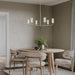 Progress Lighting - P400477-009 - Six Light Chandelier - Mack - Brushed Nickel