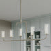 Progress Lighting - P400476-009 - Five Light Linear Chandelier - Mack - Brushed Nickel