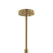 Progress Lighting - P400476-191 - Five Light Linear Chandelier - Mack - Brushed Gold