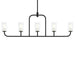 Progress Lighting - P400476-31M - Five Light Linear Chandelier - Mack - Matte Black