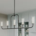 Progress Lighting - P400476-31M - Five Light Linear Chandelier - Mack - Matte Black