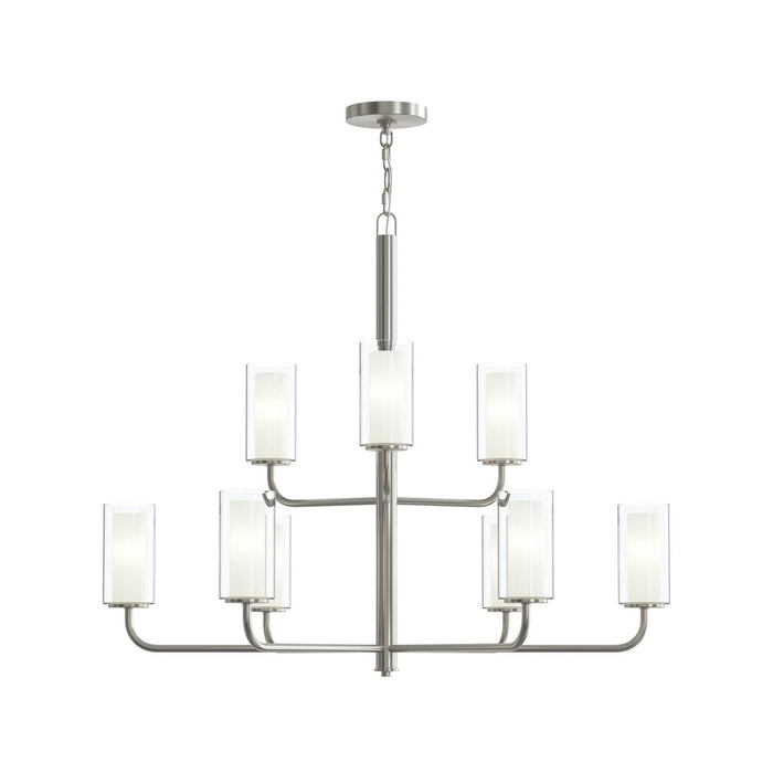 Progress Lighting - P400478-009 - Nine Light Chandelier - Mack - Brushed Nickel