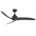 Progress Lighting - P250126-214 - 52" Ceiling Fan - Nirra - Satin Natural Bronze
