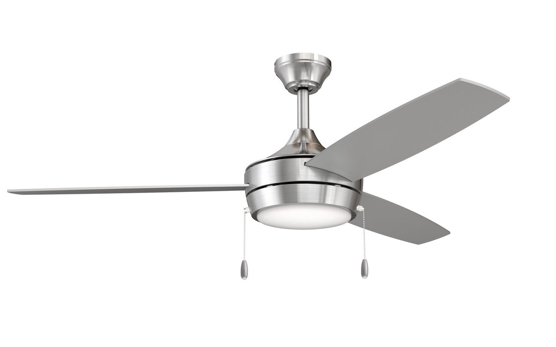 Progress Lighting - P250124-009-30 - 52" Ceiling Fan - Nolyn - Brushed Nickel