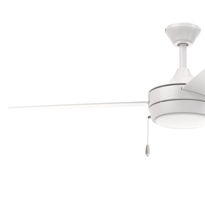 Progress Lighting - P250124-28M-30 - 52" Ceiling Fan - Nolyn - Matte White
