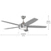 Progress Lighting - P250125-009-30 - 52" Ceiling Fan - Nolyn V - Brushed Nickel