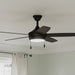 Progress Lighting - P250125-31M-30 - 52" Ceiling Fan - Nolyn V - Matte Black