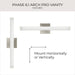Progress Lighting - P300550-009-CS - LED Vanity Light - Phase 6.1 LED - Brushed Nickel