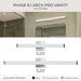 Progress Lighting - P300550-015-CS - LED Vanity Light - Phase 6.1 LED - Polished Chrome