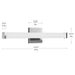 Progress Lighting - P300550-015-CS - LED Vanity Light - Phase 6.1 LED - Polished Chrome