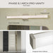 Progress Lighting - P300551-009-CS - LED Vanity Light - Phase 6.1 LED - Brushed Nickel