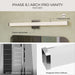 Progress Lighting - P300551-015-CS - LED Vanity Light - Phase 6.1 LED - Polished Chrome