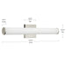 Progress Lighting - P300553-009-CS - LED Vanity Light - Phase 6.2 LED - Brushed Nickel