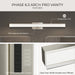 Progress Lighting - P300557-009-CS - LED Vanity Light - Phase 6.3 LED - Brushed Nickel