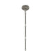 Progress Lighting - P400472-009 - Six Light Chandelier - Pilar - Brushed Nickel