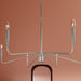 Progress Lighting - P400472-009 - Six Light Chandelier - Pilar - Brushed Nickel