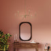 Progress Lighting - P400472-191 - Six Light Chandelier - Pilar - Brushed Gold