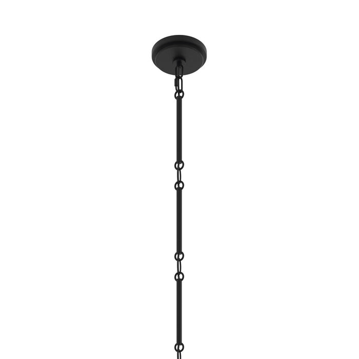 Progress Lighting - P400472-31M - Six Light Chandelier - Pilar - Matte Black