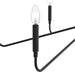 Progress Lighting - P400472-31M - Six Light Chandelier - Pilar - Matte Black