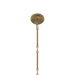Progress Lighting - P400473-191 - Six Light Chandelier - Pilar - Brushed Gold