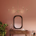 Progress Lighting - P400473-191 - Six Light Chandelier - Pilar - Brushed Gold