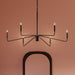 Progress Lighting - P400473-31M - Six Light Chandelier - Pilar - Matte Black