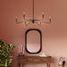 Progress Lighting - P400473-31M - Six Light Chandelier - Pilar - Matte Black