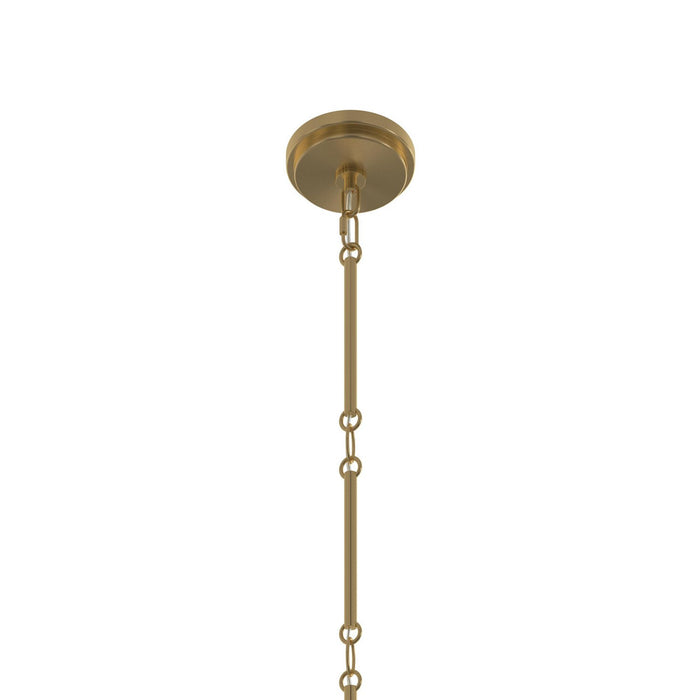 Progress Lighting - P400474-191 - Nine Light Chandelier - Pilar - Brushed Gold