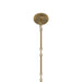 Progress Lighting - P400474-191 - Nine Light Chandelier - Pilar - Brushed Gold