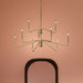 Progress Lighting - P400474-191 - Nine Light Chandelier - Pilar - Brushed Gold