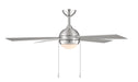 Progress Lighting - P250127-009-30 - 52" Ceiling Fan - Tavo - Brushed Nickel