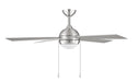 Progress Lighting - P250127-009-30 - 52" Ceiling Fan - Tavo - Brushed Nickel