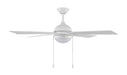 Progress Lighting - P250127-28M-30 - 52" Ceiling Fan - Tavo - Matte White