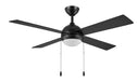 Progress Lighting - P250127-31M-30 - 52" Ceiling Fan - Tavo - Matte Black