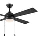 Progress Lighting - P250127-31M-30 - 52" Ceiling Fan - Tavo - Matte Black