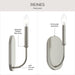 Progress Lighting - P710153-009 - One Light Wall Sconce - Reines - Brushed Nickel