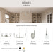 Progress Lighting - P710153-009 - One Light Wall Sconce - Reines - Brushed Nickel