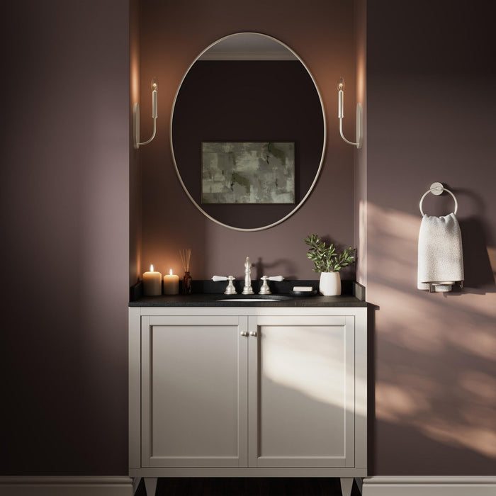 Progress Lighting - P710153-009 - One Light Wall Sconce - Reines - Brushed Nickel