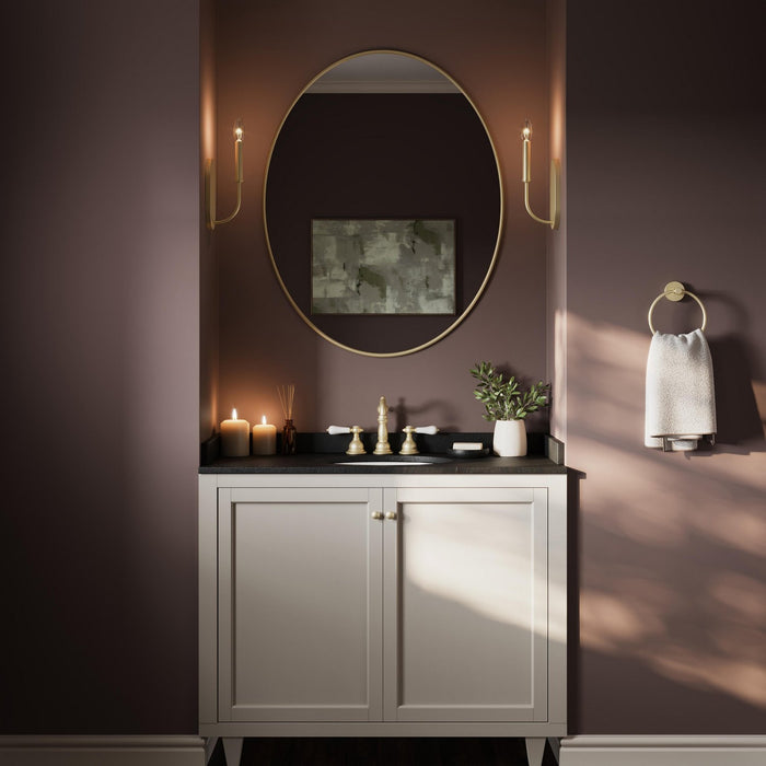 Progress Lighting - P710153-191 - One Light Wall Sconce - Reines - Brushed Gold