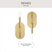 Progress Lighting - P710153-191 - One Light Wall Sconce - Reines - Brushed Gold