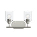 Progress Lighting - P300566-009 - Two Light Bath Vanity - Reines - Brushed Nickel